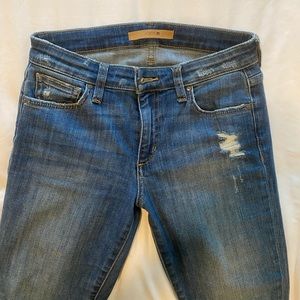 Joe’s jeans size 26, mid rise ankle skinny